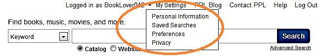 Access My Settings Access My Settings
