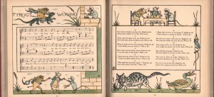 Walter Crane was one of the first to experiment with color in children's books. He liked to sketch animals as a child.