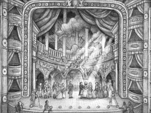 An illustration from The Marvels. 