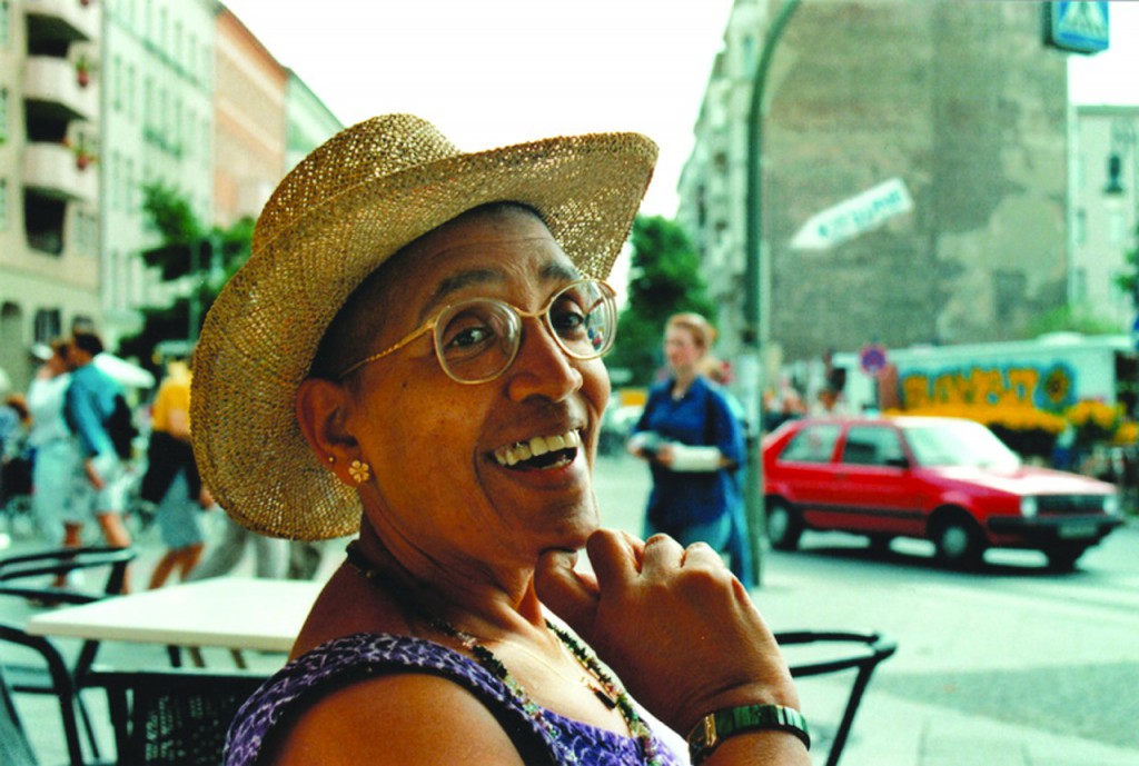 Audre Lorde in a film still from director Dagmar Schultz's "The Berlin Years: 1984-1992." 