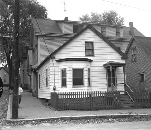 24 Monroe St., in 1957 from the Portland Room photo Archives