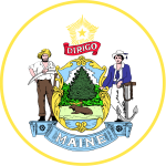 The official seal of the State of Maine