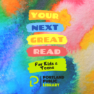 Your Next Great Read for Kids & Teens rainbow logo