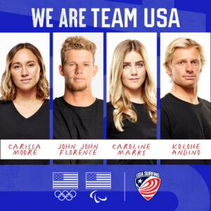 USA Olympic Surfing team