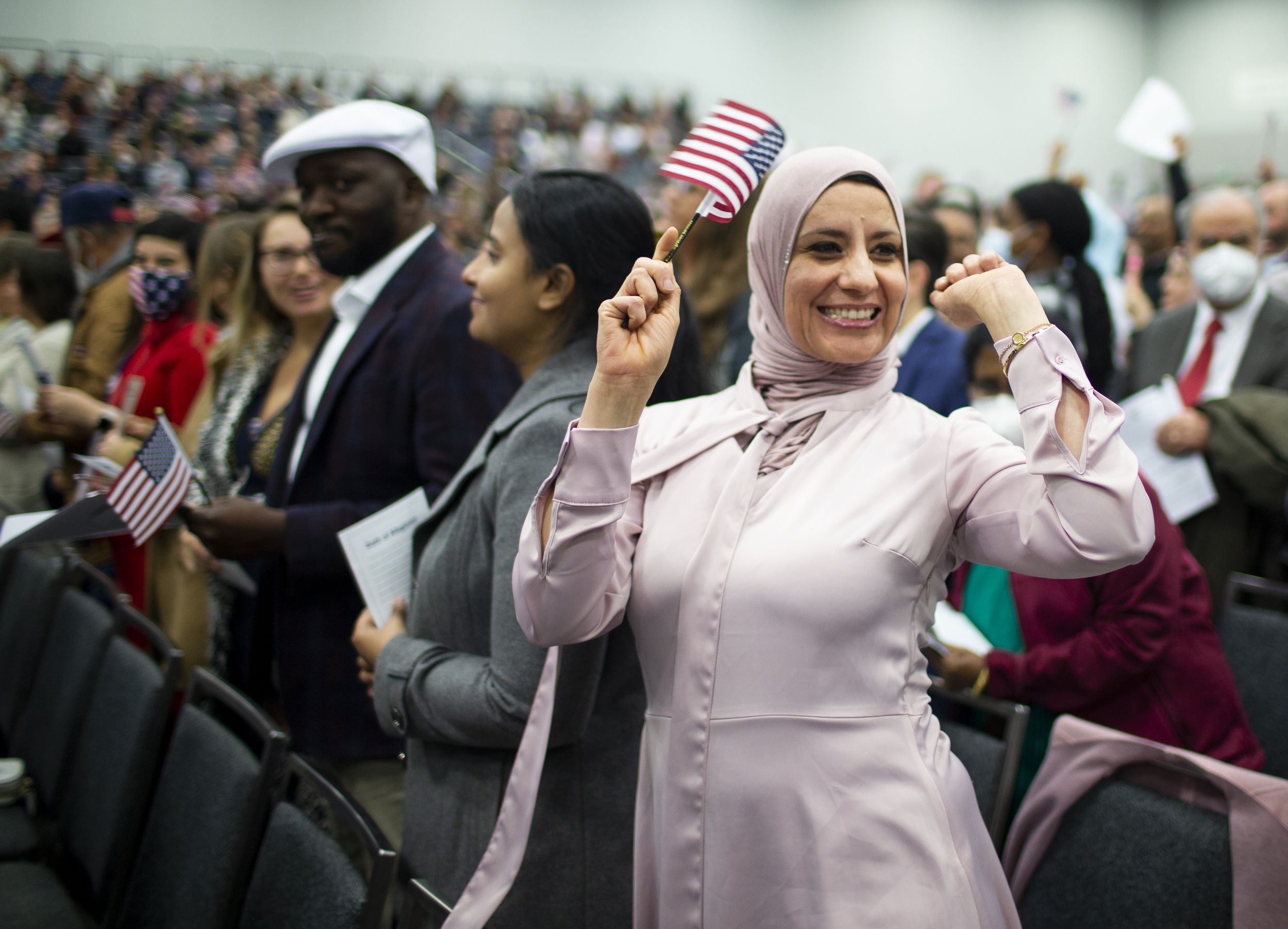 USCIS Naturalization Ceremony Portland Public Library