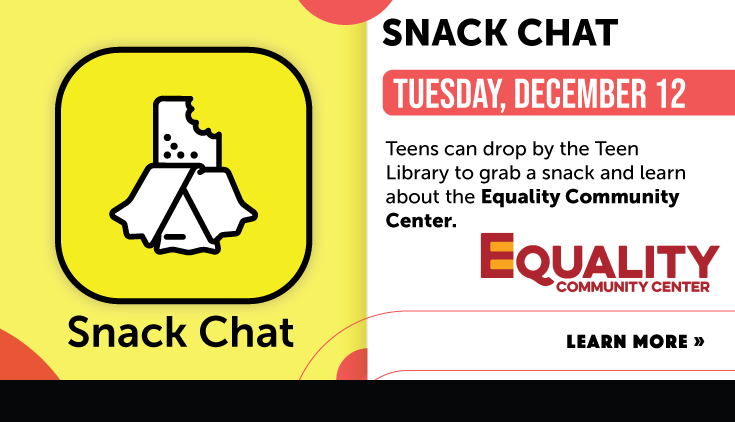 Snack chat with Equality Community Center on December 12