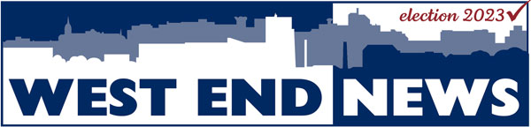 showing logo for West End News