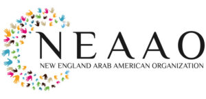 showing the logo for New England Arab American Organization