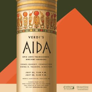poster for Verdi's "Aida"