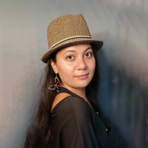 A headshot of Signature MiMi, the eighth Portland Poet Laureate